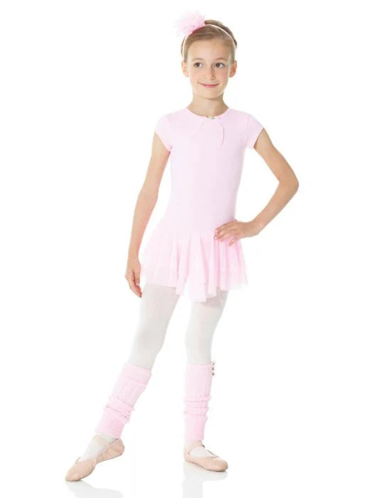 Mondor 26140  Capped Sleeved Leotard with Skirt