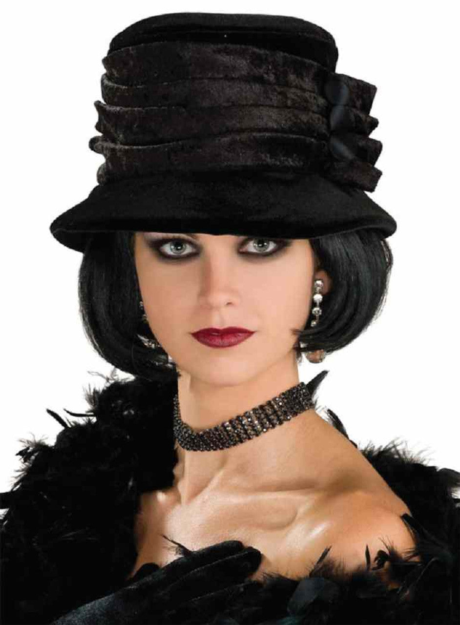 All That Jazz Velvet Flapper Hat 9507 - MISS LESTER'S 