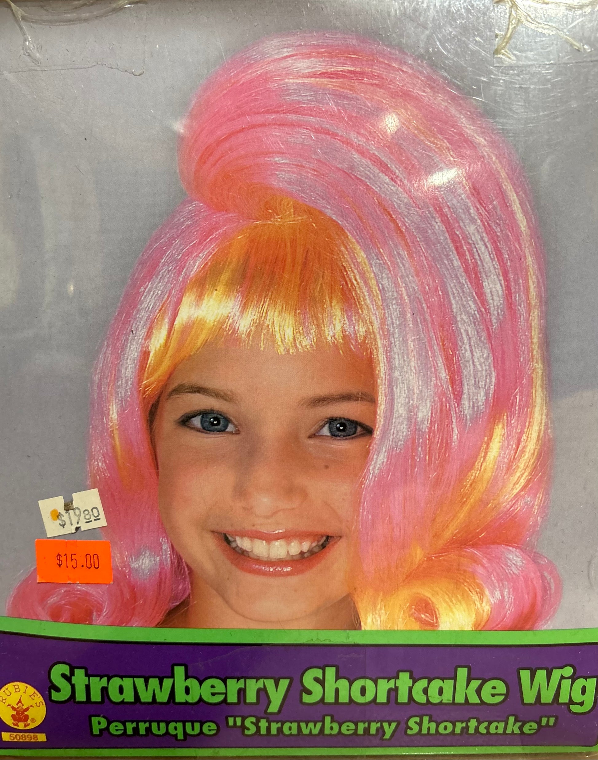 Strawberry Shortcake Child Wig 50898 - MISS LESTER'S 