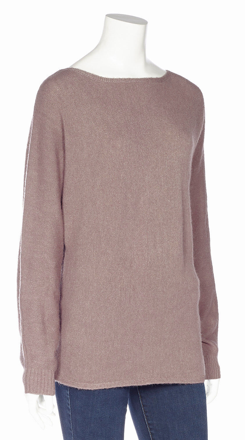 Boatneck tunic sweater best sale